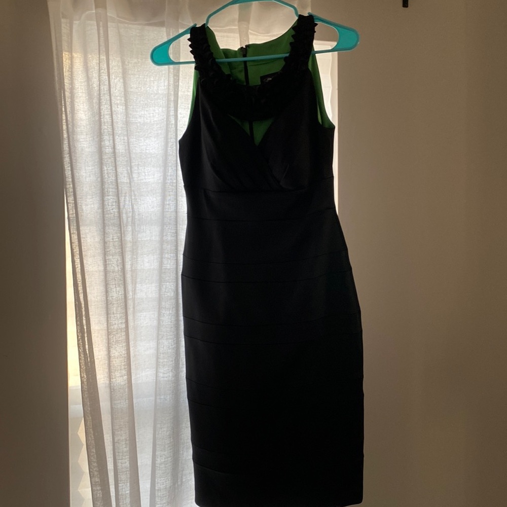 Black Satin Dress
